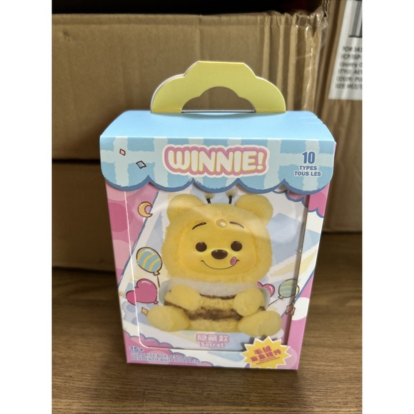 Disney Other - Miniso Winnie‎ the Pooh Blind Box Disney Vinyl ⭐️AUTHENTIC⭐️